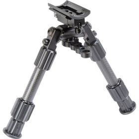 Caldwell Accumax Carbon Fiber Prem Swivel Stud Bipod 6-9in