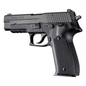 Hogue Sig Sauer P226 DA SA Checkered G10 Black