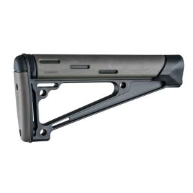 HOGUE AR15 M16 OM Fixed Buttstock Fits A2 Buffer Tube Grey