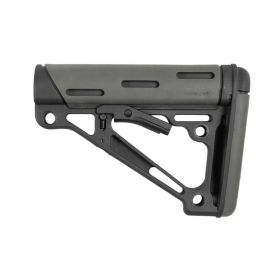 Hogue AR15 M16 OM Collapse Buttstock Fits Comm BufferTube Gray