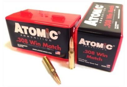 ATOMIC .308 WIN 175GRAIN MATCH 50ROUNDS