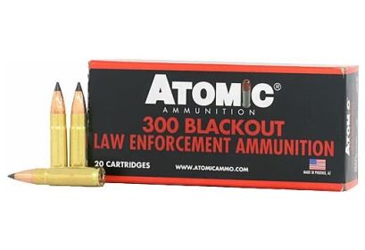 ATOMIC .300 AAC.BLACKOUT  110GRAIN  NOSLER  20 ROUNDS