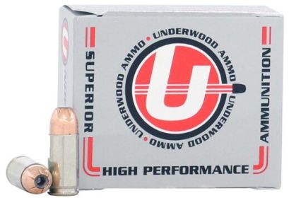 UNDERWOOD .357 SIG ARMS 147GRAIN JHP  20ROUNDS