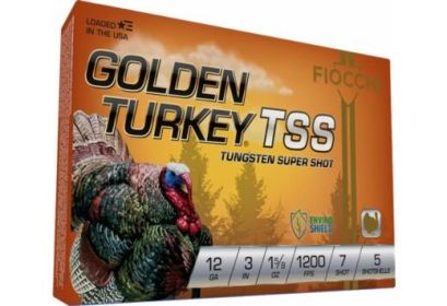 FIOCCHI GOLDEN TURKY TSS 12GAUGE  3" 5ROUNDS