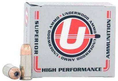 UNDERWOOD 9MM LUGER+P 147GRAIN 20ROUNDS