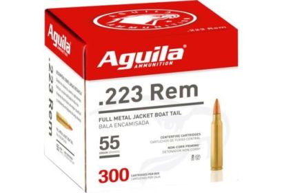 AGUILA AMMO 223 REM 55GR FMJ