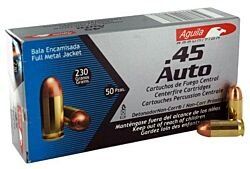 AGUILA .45 ACP 230GRAIN FMJ-RN  50ROUNDS