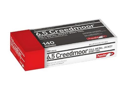 AGUILA 6.5 CREEDMOOR 150GRAIN FMJ-BT 20ROUNDS