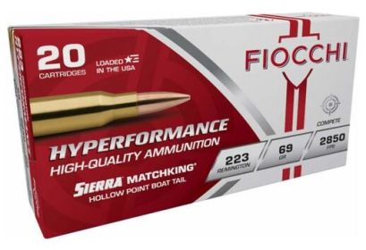 FIOCCHI .223 REMINTON  SIERRA  69GRAIN  20ROUNDS