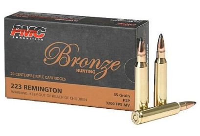 PMC .223 REMINGTON 55GRAIN JSP 20ROUNDS