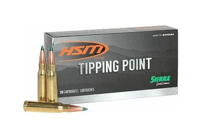 HSM .308 WIN 165 GRAIN  GAME CHANGER 20ROUNDS