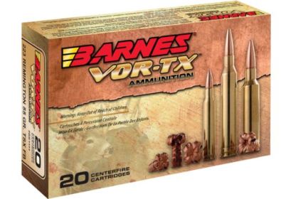 BARNES VOR-TX 5.56X45 NATO  62GRAIN  20 ROUNDS