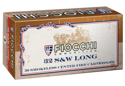 FIOCCHI .32 S&W LONG 97GRAIN  LFP  50 ROUNDS