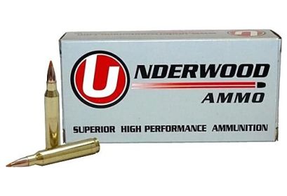 UNDERWOOD .223 REMINGTON  60GRAIN  20 ROUNDS