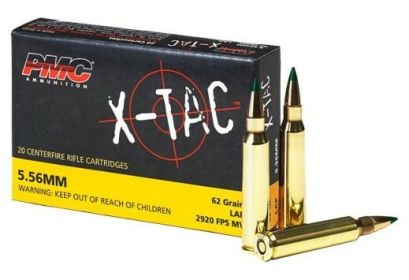 PMC  5.56 NATO 62GRAIN 20ROUNDS