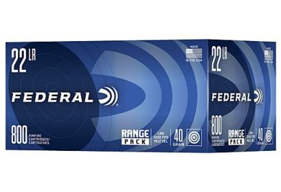 FEDERAL 22LR 1200FPS 40GR LRN 800 ROUNDS