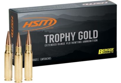 HSM TG 7MM REM MAG 168GRAIN BERGER 20ROUNDS