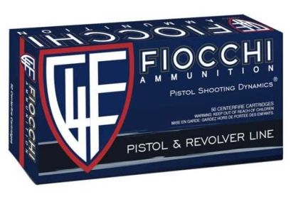 FIOCCHI 9MM LUGER 124GRAIN JHP 50ROUNDS