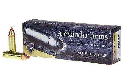 ALEXANDER .50 BEOWULF 300GRAIN FTX  20ROUNDS