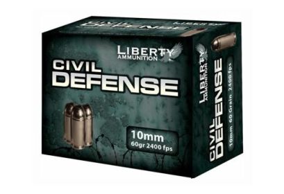 LIBERTY CIVIL DEFENSE 10MM AUTO 60GRAIN 20ROUNDS