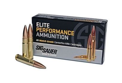 SIG .308 WINCHESTER(7.62X51 NATO) 175 GRAIN  OTM  20 ROUNDS