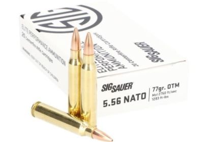 SIG 5.56X45 NATO 77GRAIN ELITE OTM 20ROUNDS