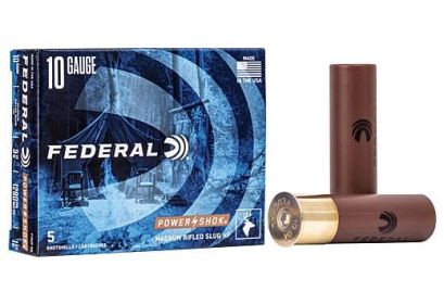 FEDERAL RIFLED SLUG 10 GAUGE 3.5" 5ROUNDS