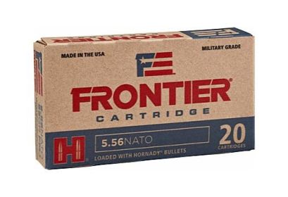 FRONTIER 5.56MM NATO 62GRAIN FMJ 20ROUNDS