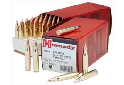 HORNADY .223 REMINGTON 55GRAIN FMJ 50ROUNDS