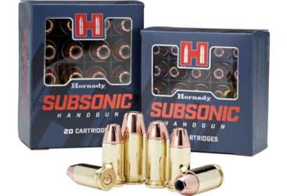HORNADY SUBSONIC 9MM LUGER 147GRAIN 25ROUNDS