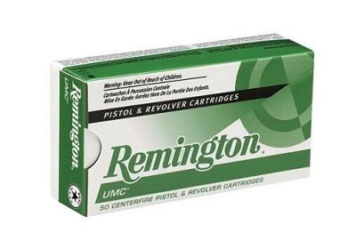 REMINGTON UMC 9MM LUGER 115GRAIN 50ROUNDS