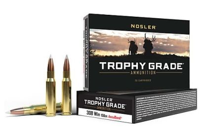 NOSLER TROPHY .308 WIN 150GRAIN 20ROUNDS