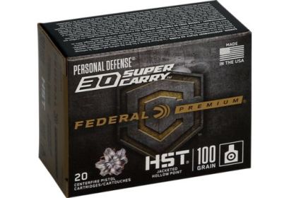 FEDERAL 30 SUPER CARRY 130GRAIN 20 ROUNDS