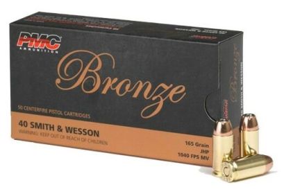 PMC .40 S&W 165GRAIN JHP 50ROUNDS