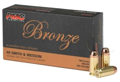 PMC .40 S&W 180GRAIN FMJ-FP 50ROUNDS