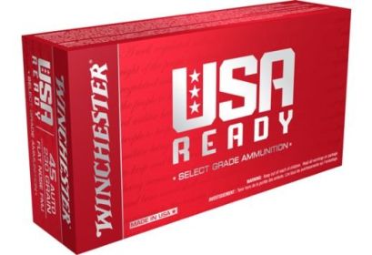 WINCHESTER USA READY .45 ACP 230 GRAIN  50 ROUNDS