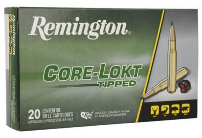 REMINGTON .308 WIN/7.62X51 NATO 165GRAIN  TIPPED  20 ROUNDS