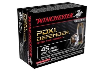 WINCHESTER SUPREME ELITE .45 ACP 230 GRAIN  20 ROUNDS