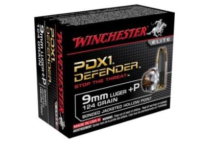 WINCHESTER SUPREME ELITE  9MM LUGER 124GRAIN  20  ROUNDS