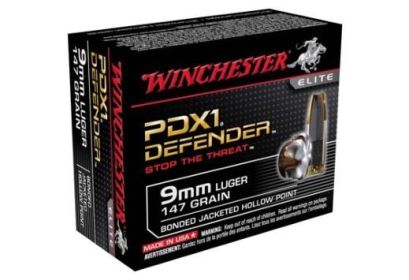 WINCHESTER ELITE 9MM LUGER  147GRAIN  20 ROUNDS