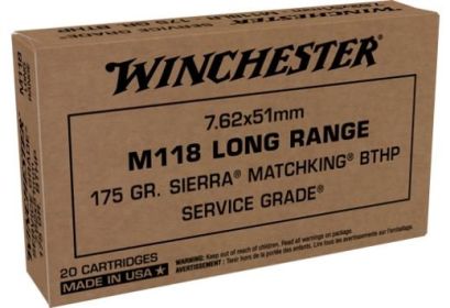 WINCHESTER 7.62x51mm NATO  175GRAIN 20ROUNDS