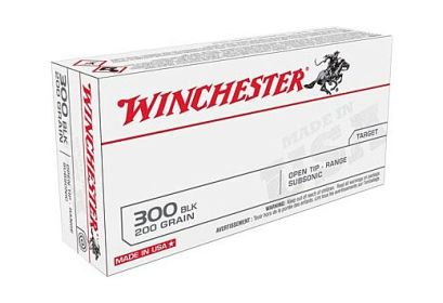WINCHESTER USA .300 AAC BLACKOUT 200GRAIN 20ROUNDS