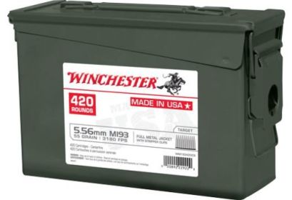 WINCHESTER USA 5.56X45mm NATO  55GR