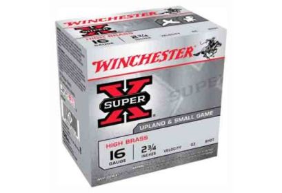 WINCHESTER SUPER-X 16GAUGE  2.75" #6  25ROUNDS