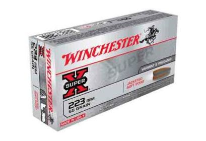 WINCHESTER SUPER-X .223 REMINGTON  55GRAIN  20 ROUNDS