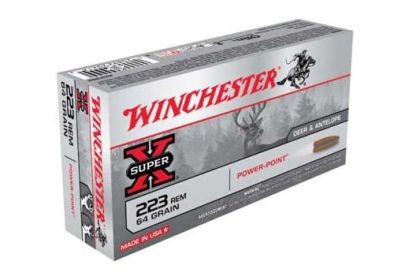 WINCHESTER SUPER-X .223 REMINGTON  64GRAIN  20 ROUNDS