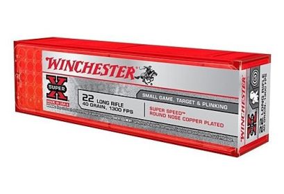 WINCHESTER SUPER SPEED .22 LR 40GRAIN 100 ROUNDS