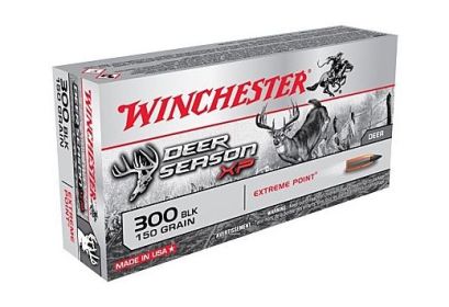 WINCHESTER DEER XP .300 AAC BLACKOUT 150 GRAIN  20 ROUNDS