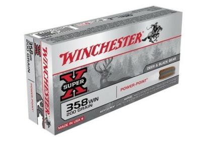 WINCHESTER SUPER-X .358 WINCHESTER 200GRAIN 20ROUNDS