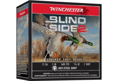 WINCHESTER BLIND SIDE 2  12GAUGE. 3" #2  25 ROUNDS